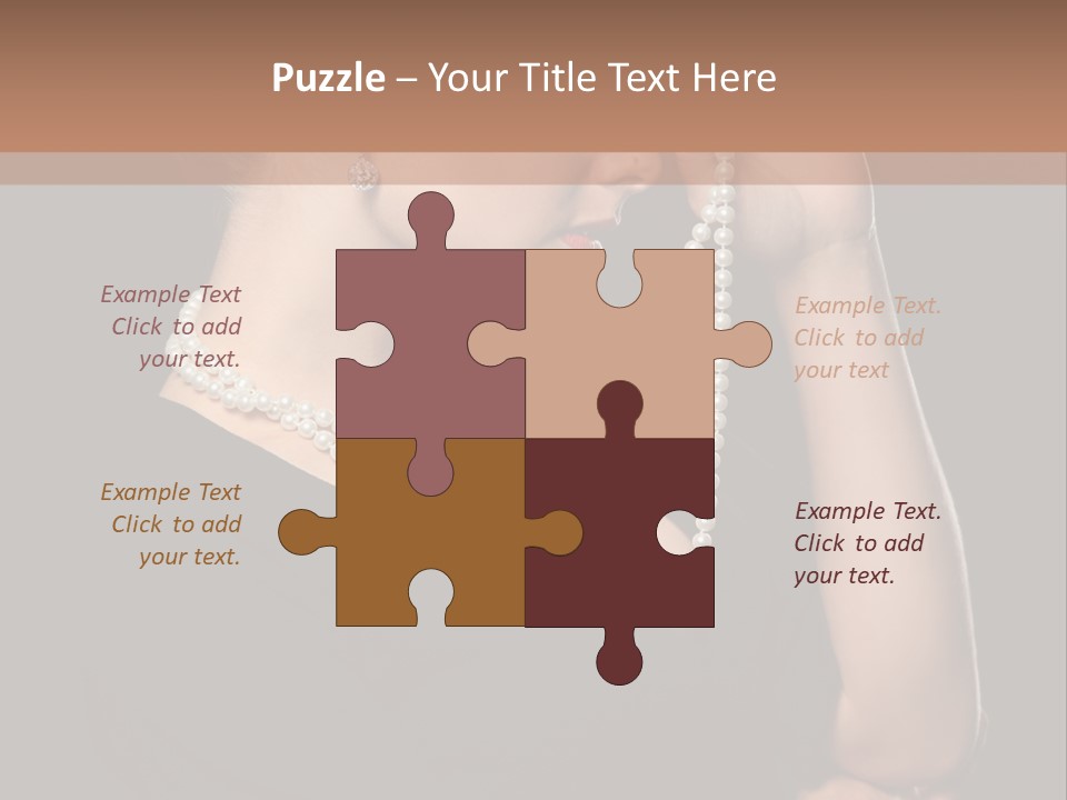 Team Together Humorou PowerPoint Template