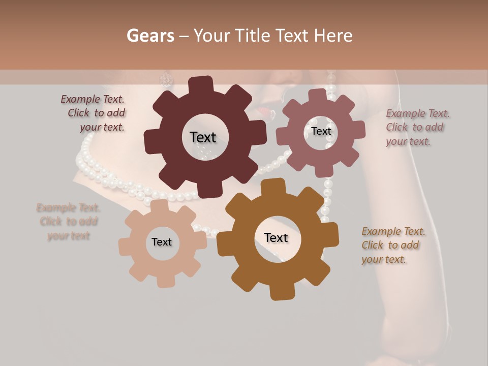 Team Together Humorou PowerPoint Template