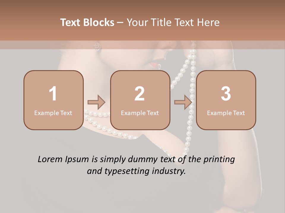 Team Together Humorou PowerPoint Template