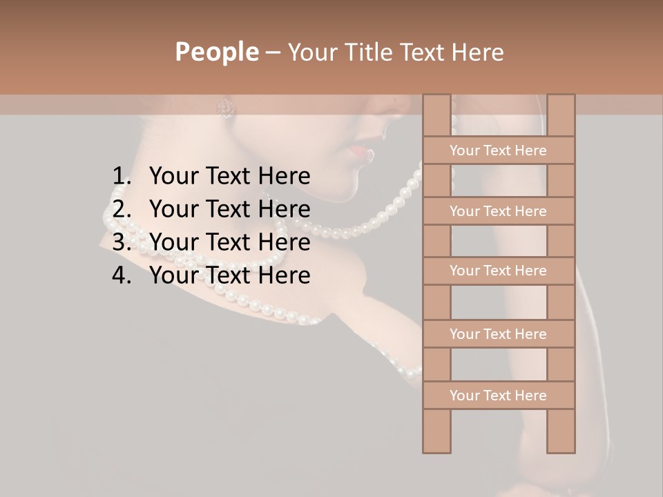 Team Together Humorou PowerPoint Template