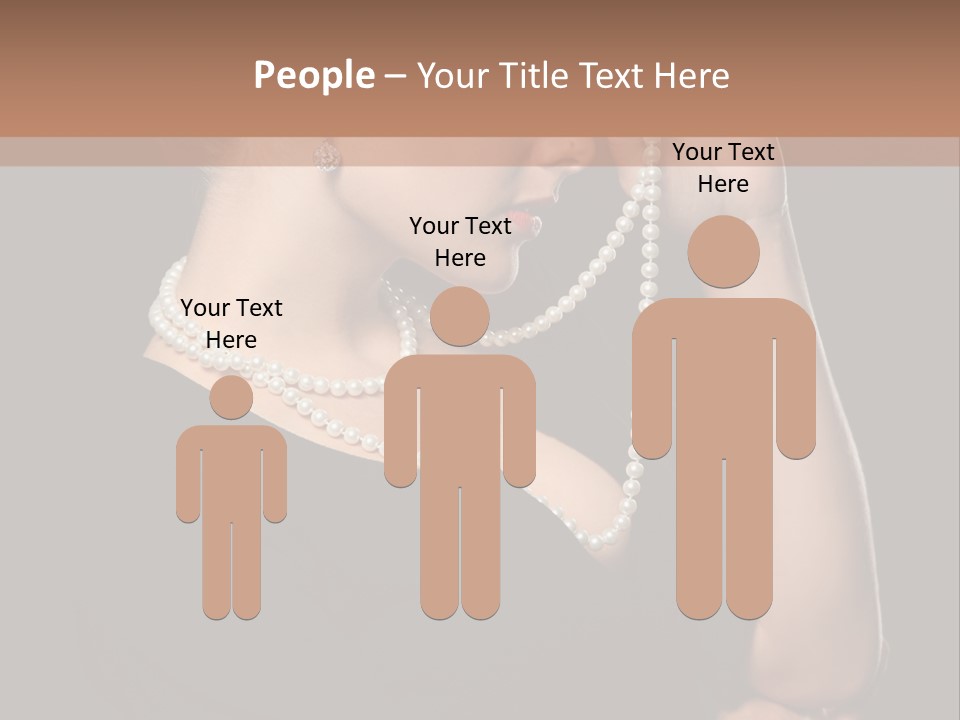 Team Together Humorou PowerPoint Template