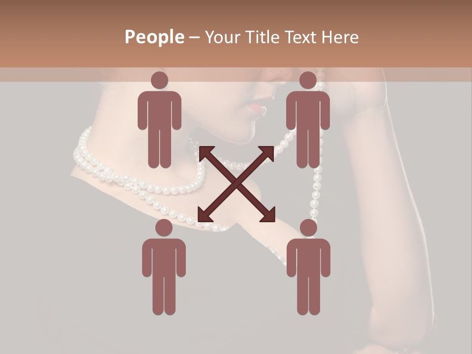 Team Together Humorou PowerPoint Template