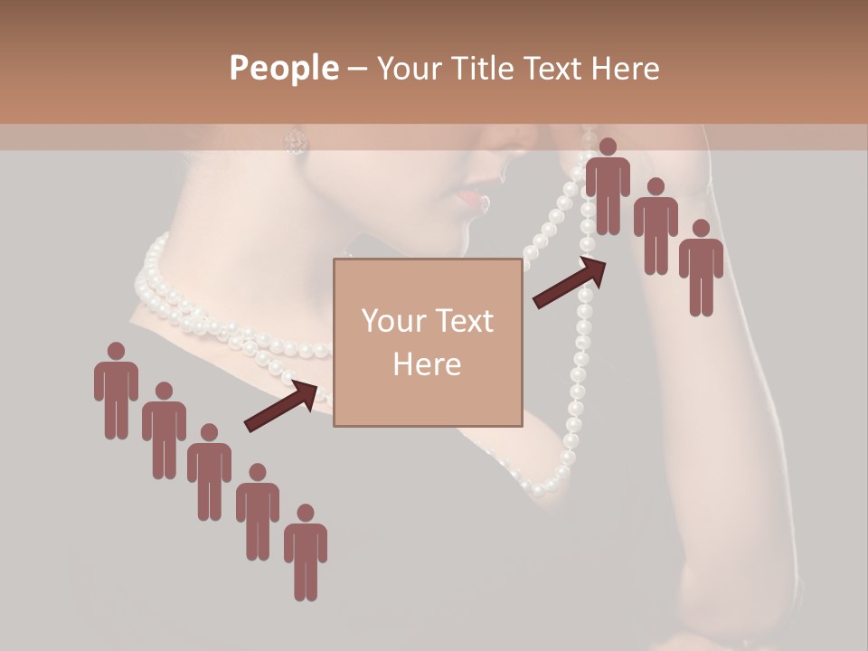 Team Together Humorou PowerPoint Template