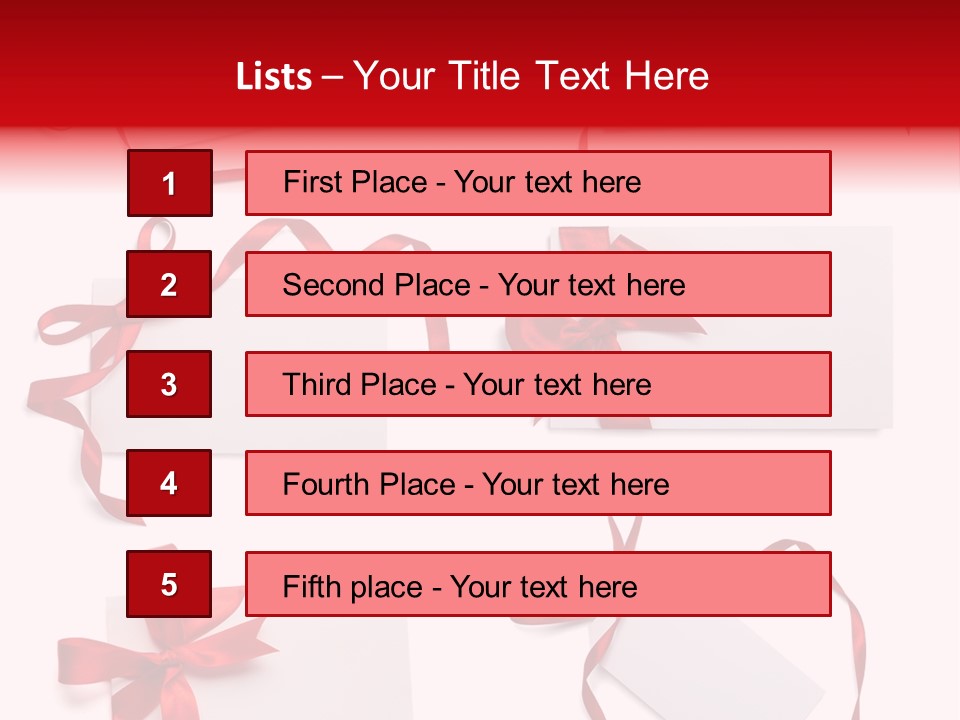 Tinsel Memo Mail PowerPoint Template