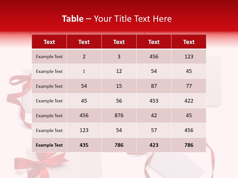 Tinsel Memo Mail PowerPoint Template