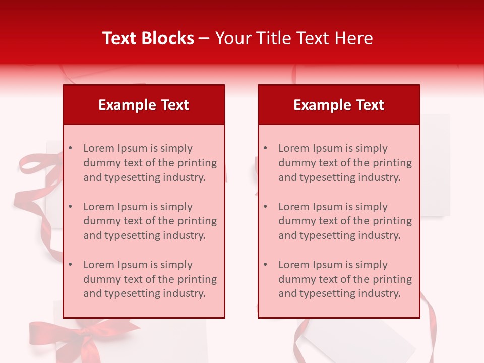 Tinsel Memo Mail PowerPoint Template