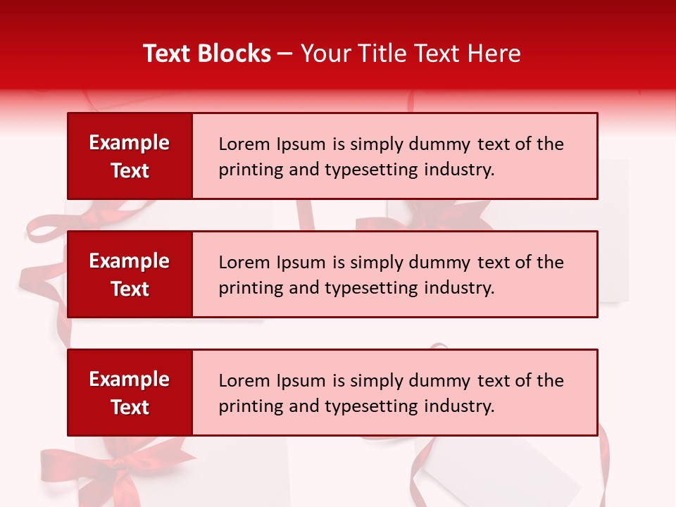 Tinsel Memo Mail PowerPoint Template
