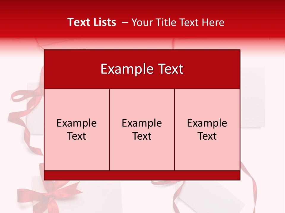 Tinsel Memo Mail PowerPoint Template
