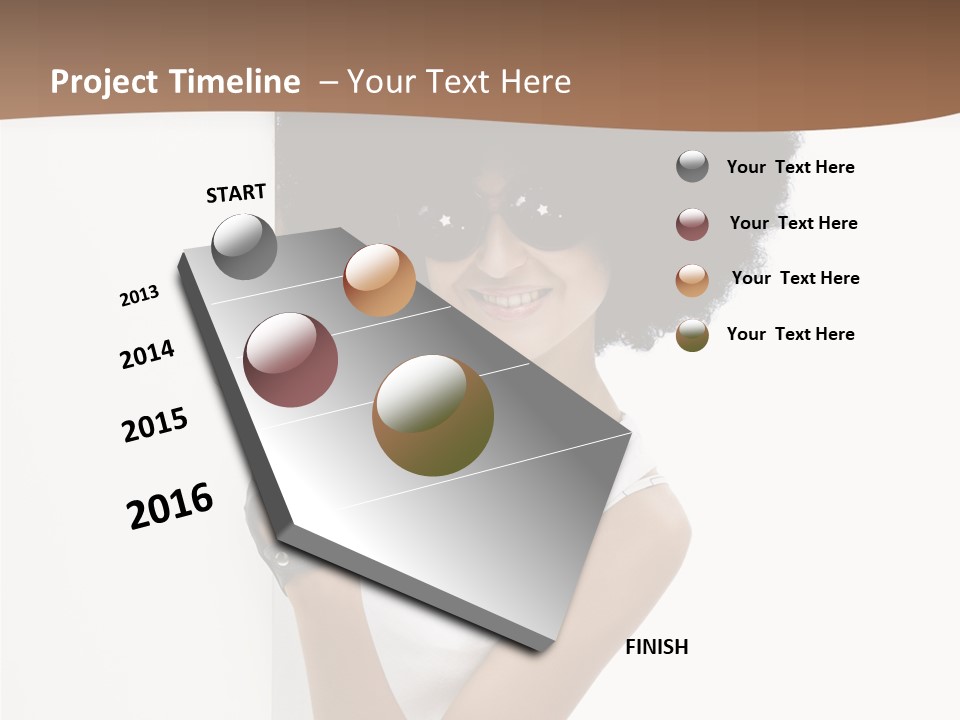 Li Ten Itting Happy PowerPoint Template
