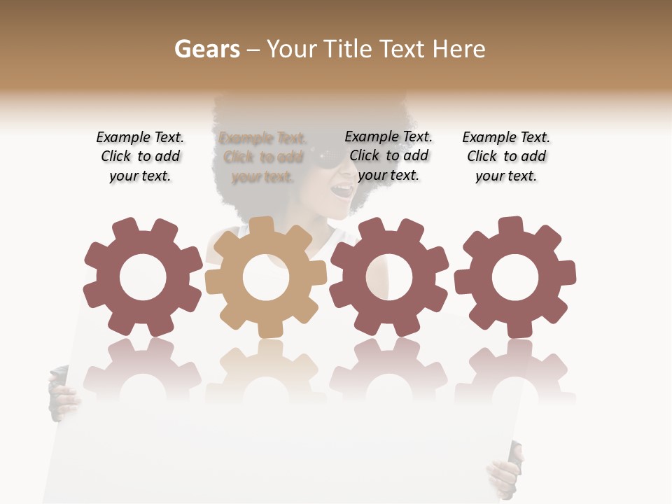 Communication Trategy Teamwork PowerPoint Template