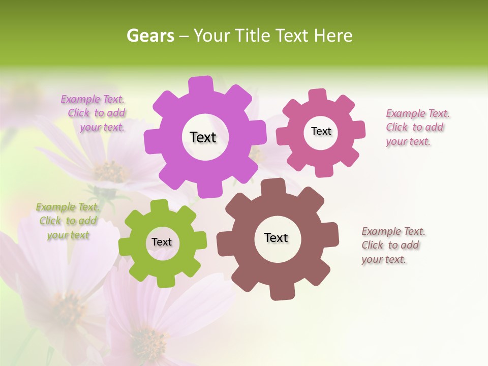 Card Nice Yellow PowerPoint Template