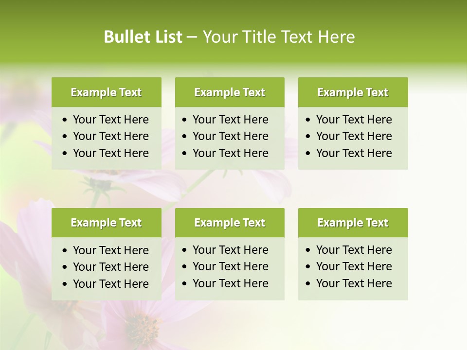 Card Nice Yellow PowerPoint Template