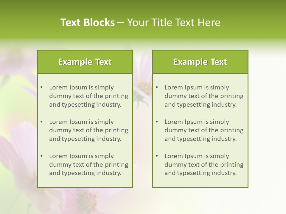 Card Nice Yellow PowerPoint Template