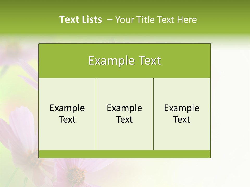 Card Nice Yellow PowerPoint Template