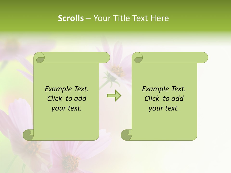Card Nice Yellow PowerPoint Template
