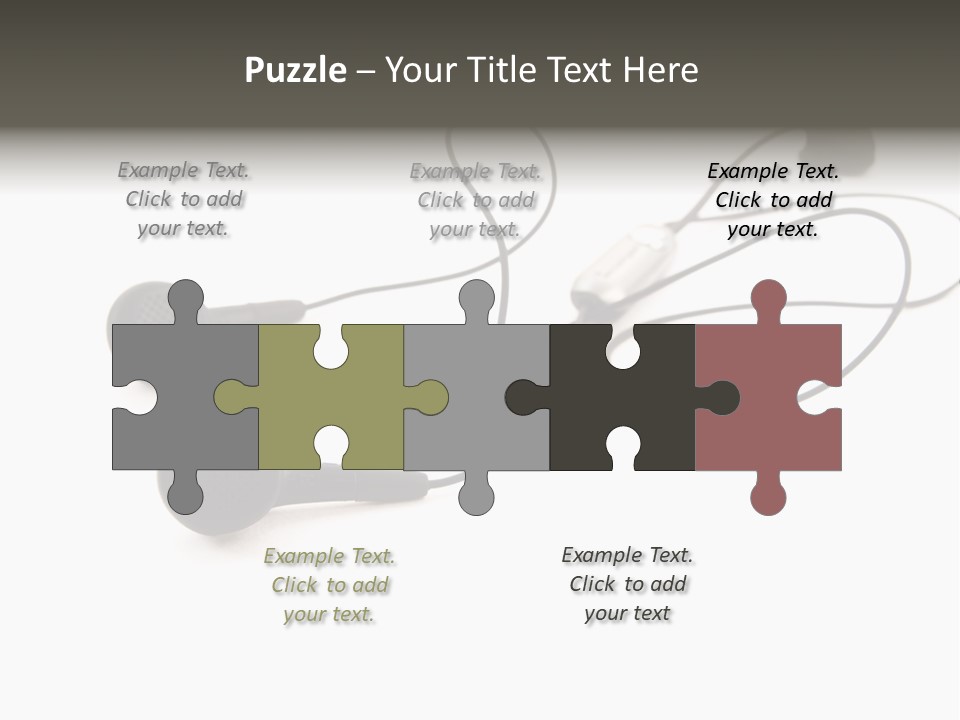 Image Close Up Equipment PowerPoint Template