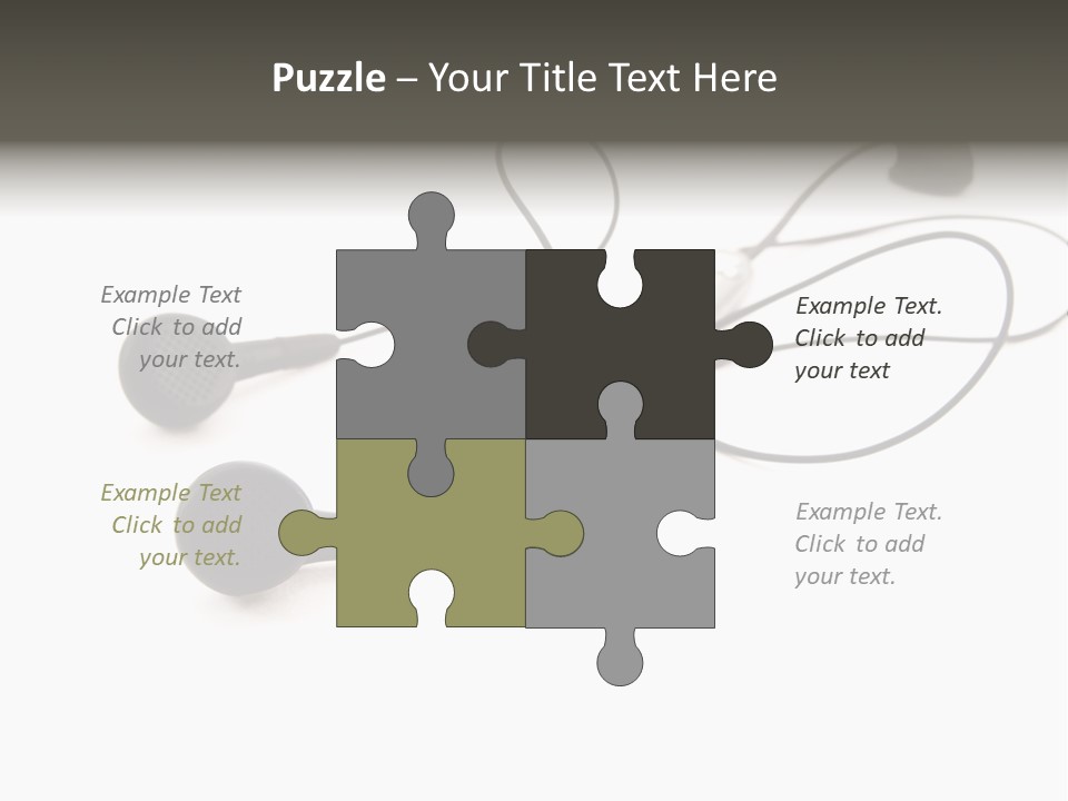 Image Close Up Equipment PowerPoint Template