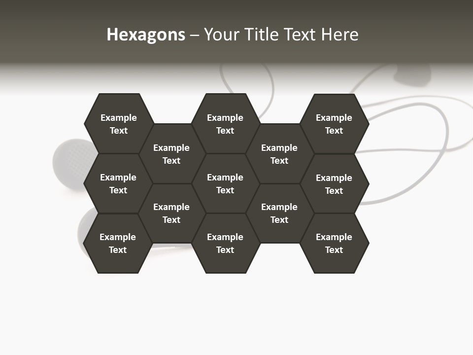 Image Close Up Equipment PowerPoint Template