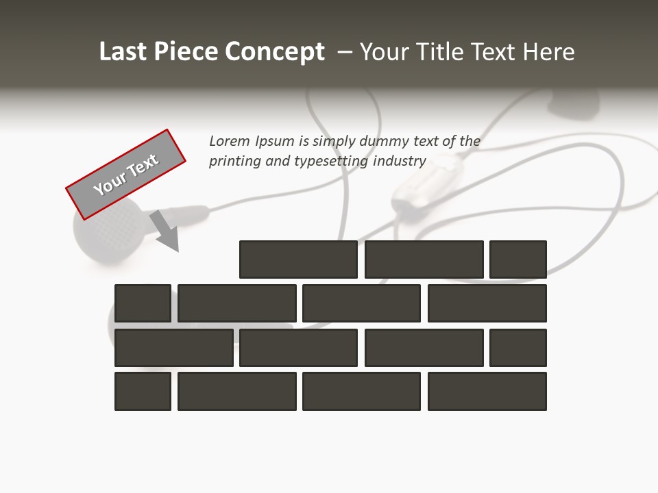 Image Close Up Equipment PowerPoint Template