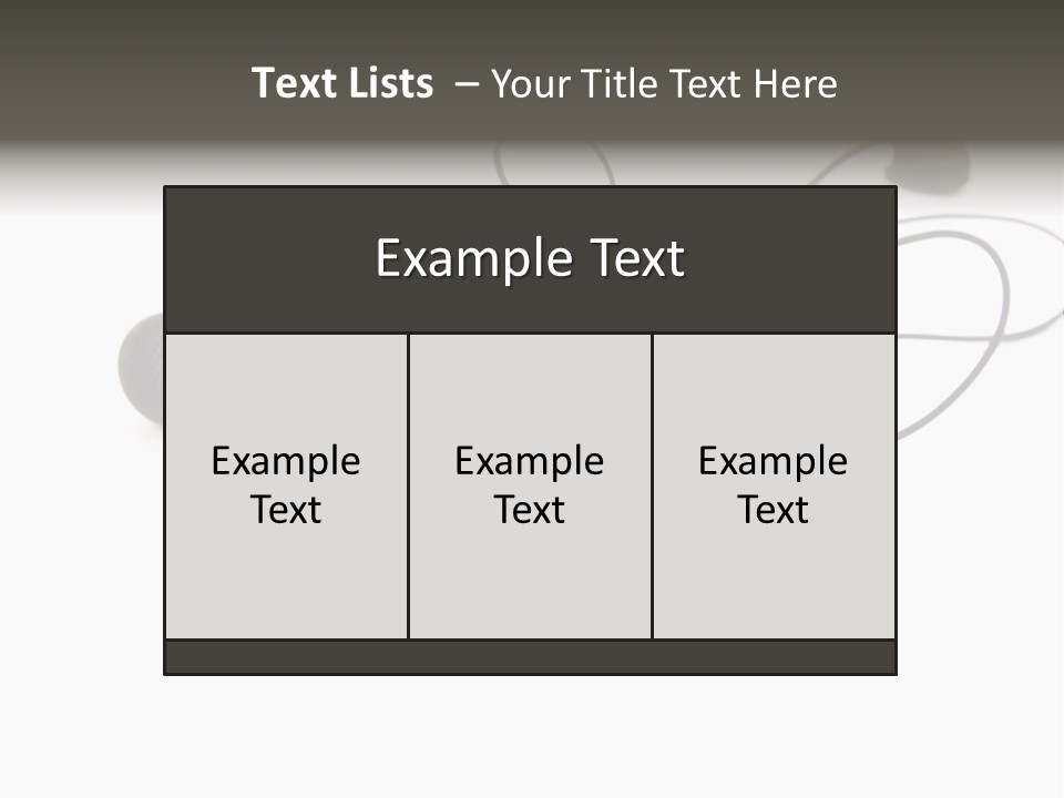 Image Close Up Equipment PowerPoint Template