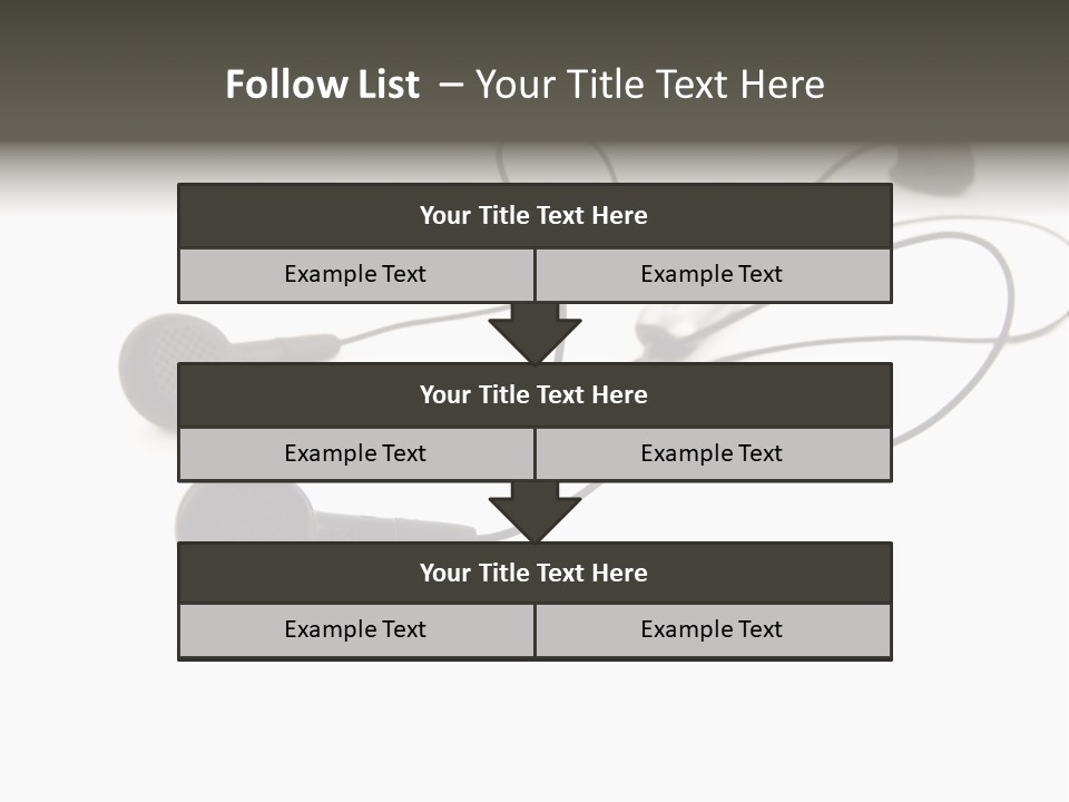 Image Close Up Equipment PowerPoint Template