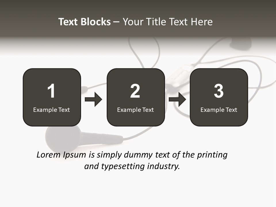 Image Close Up Equipment PowerPoint Template