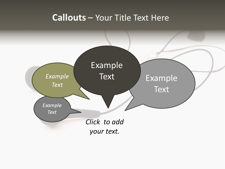Image Close Up Equipment PowerPoint Template