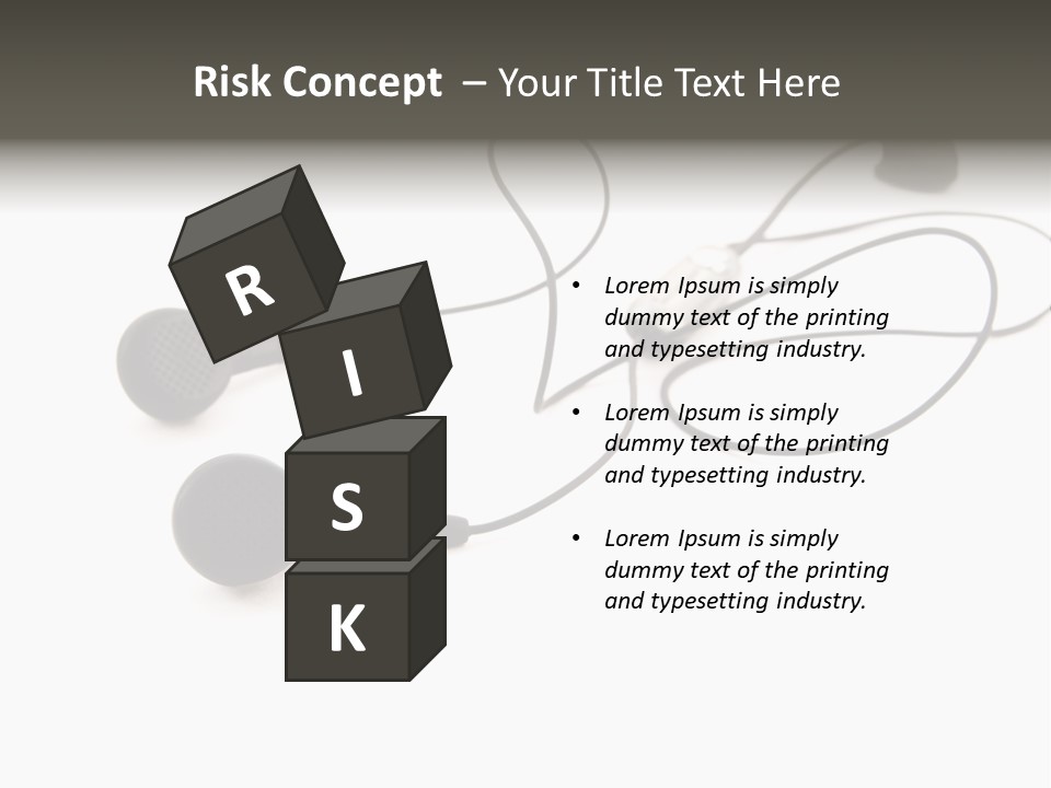 Image Close Up Equipment PowerPoint Template