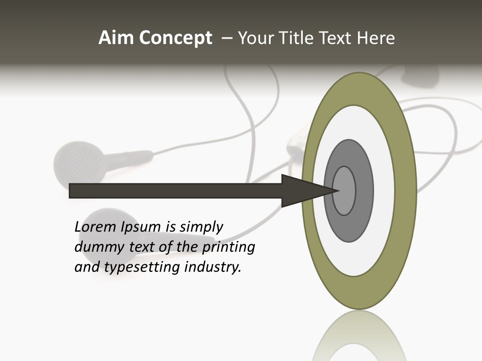 Image Close Up Equipment PowerPoint Template