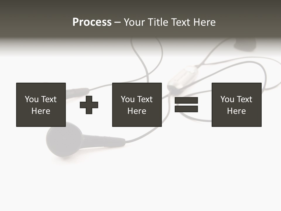 Image Close Up Equipment PowerPoint Template