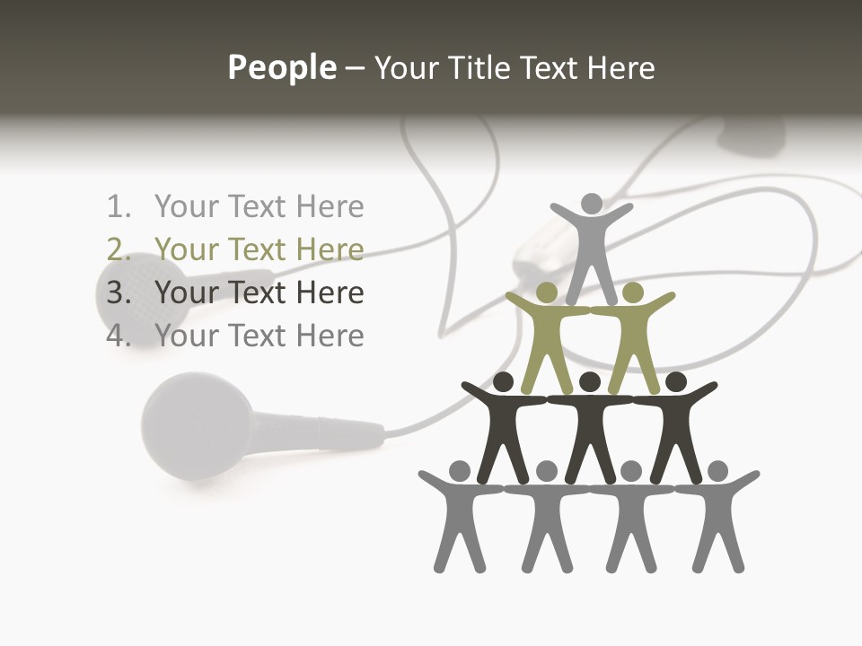 Image Close Up Equipment PowerPoint Template