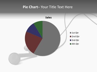 Macro Speaker Earbud PowerPoint Template