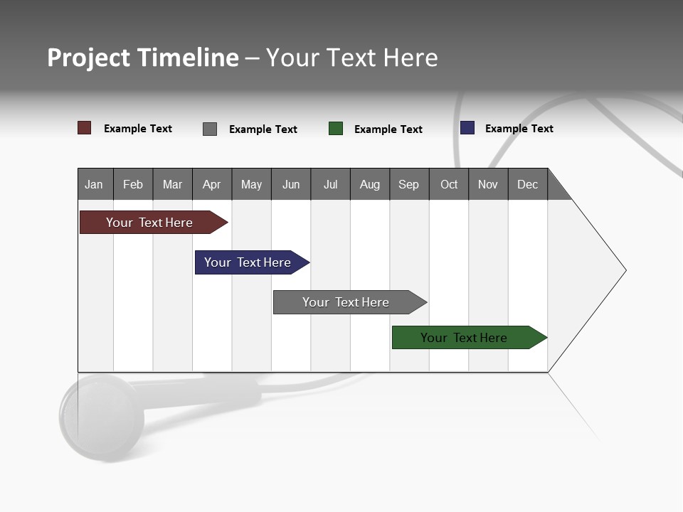 Macro Speaker Earbud PowerPoint Template