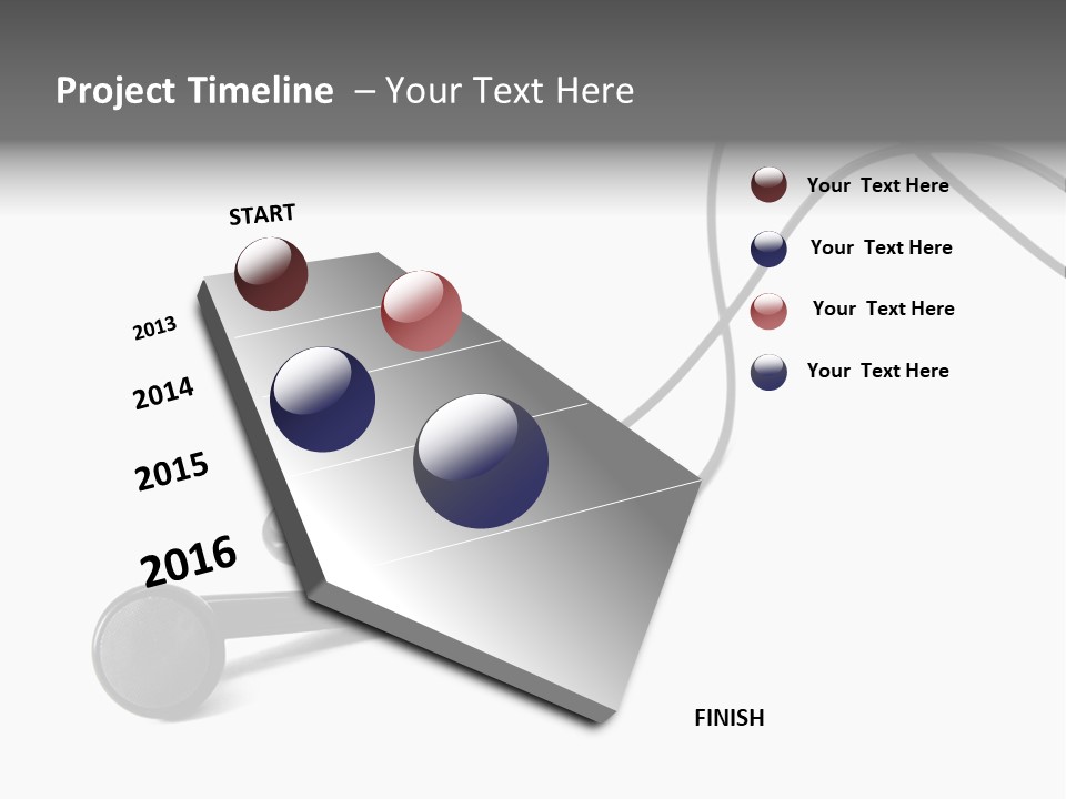 Macro Speaker Earbud PowerPoint Template