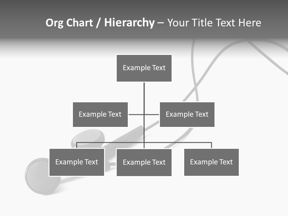 Macro Speaker Earbud PowerPoint Template
