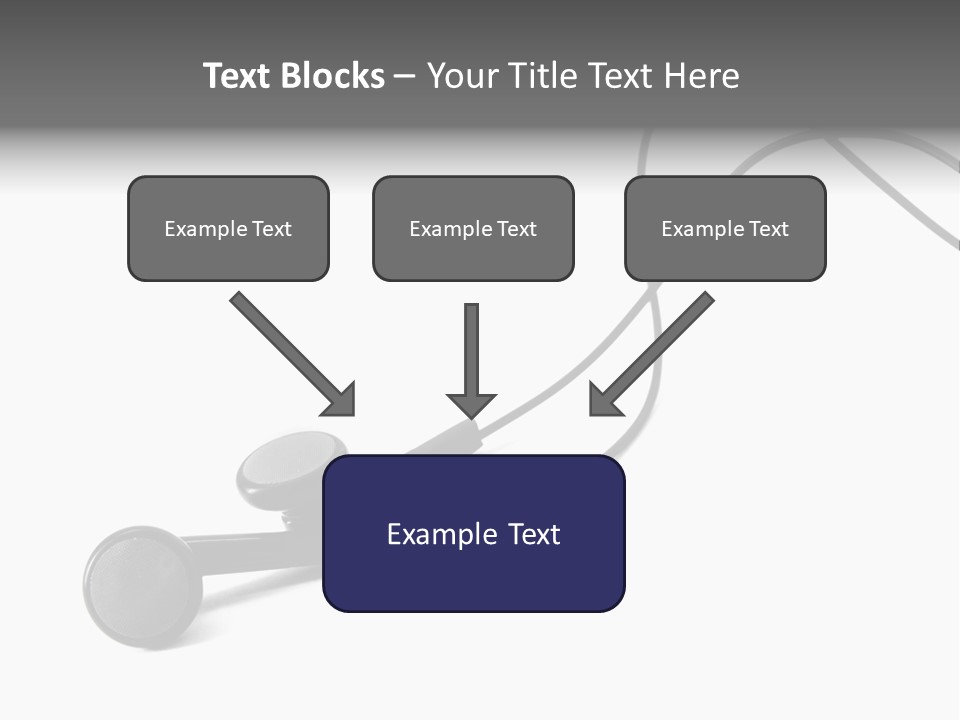 Macro Speaker Earbud PowerPoint Template