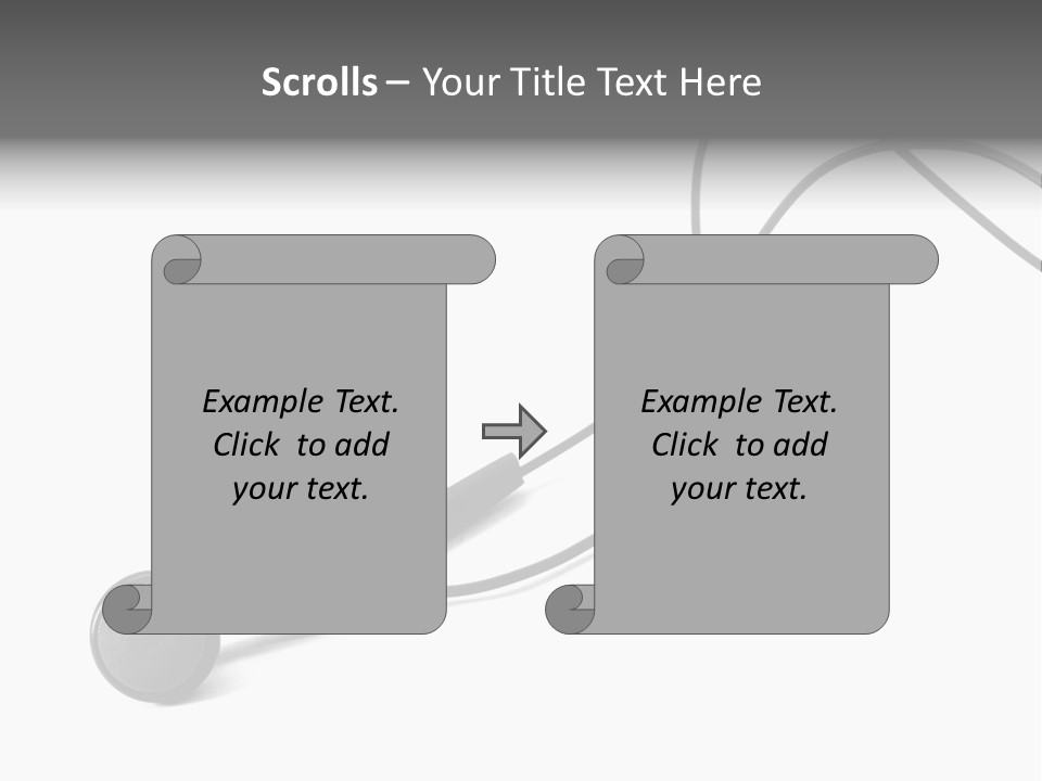 Macro Speaker Earbud PowerPoint Template