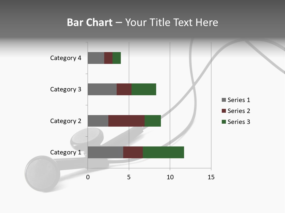 Macro Speaker Earbud PowerPoint Template