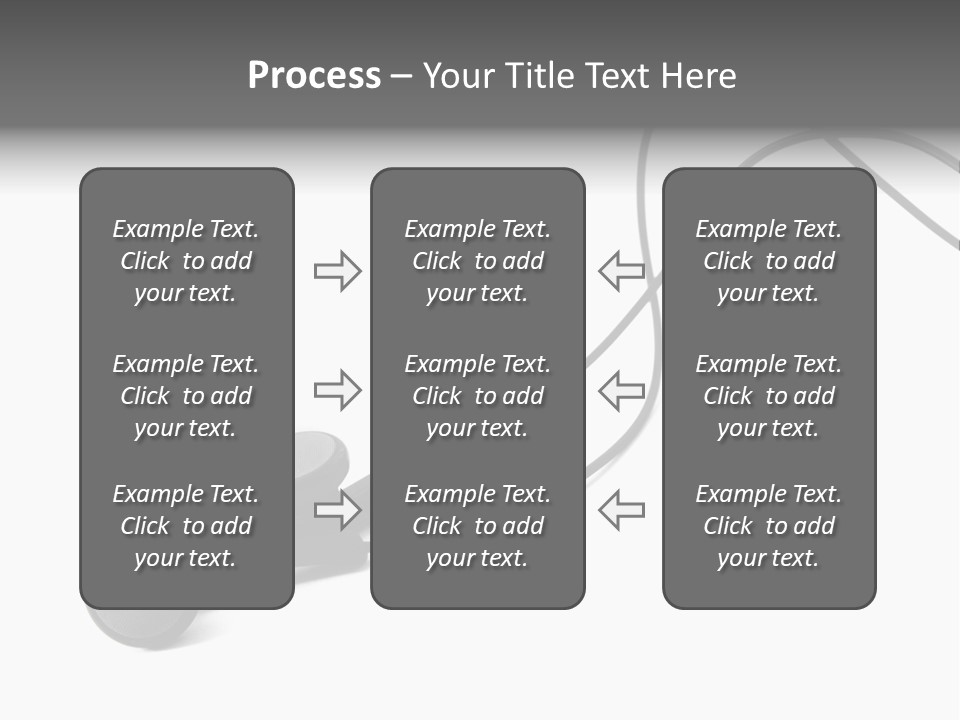 Macro Speaker Earbud PowerPoint Template