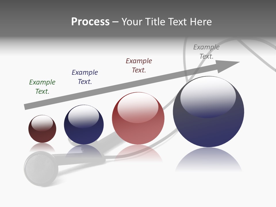 Macro Speaker Earbud PowerPoint Template