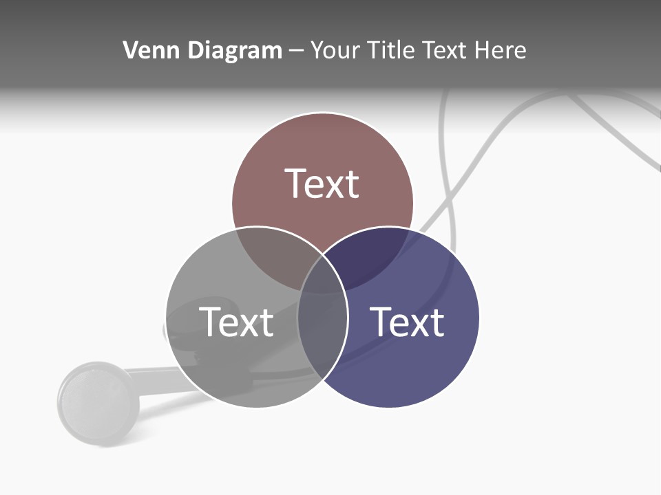 Macro Speaker Earbud PowerPoint Template