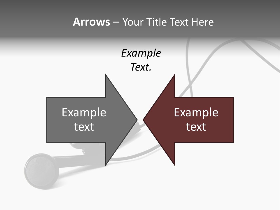 Macro Speaker Earbud PowerPoint Template