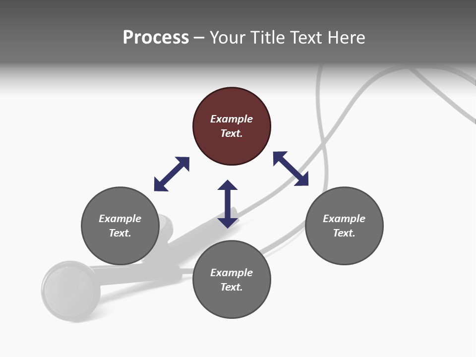Macro Speaker Earbud PowerPoint Template