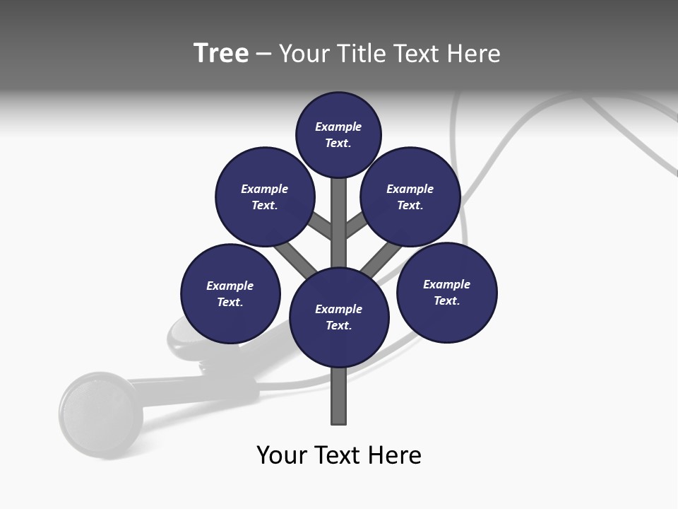 Macro Speaker Earbud PowerPoint Template