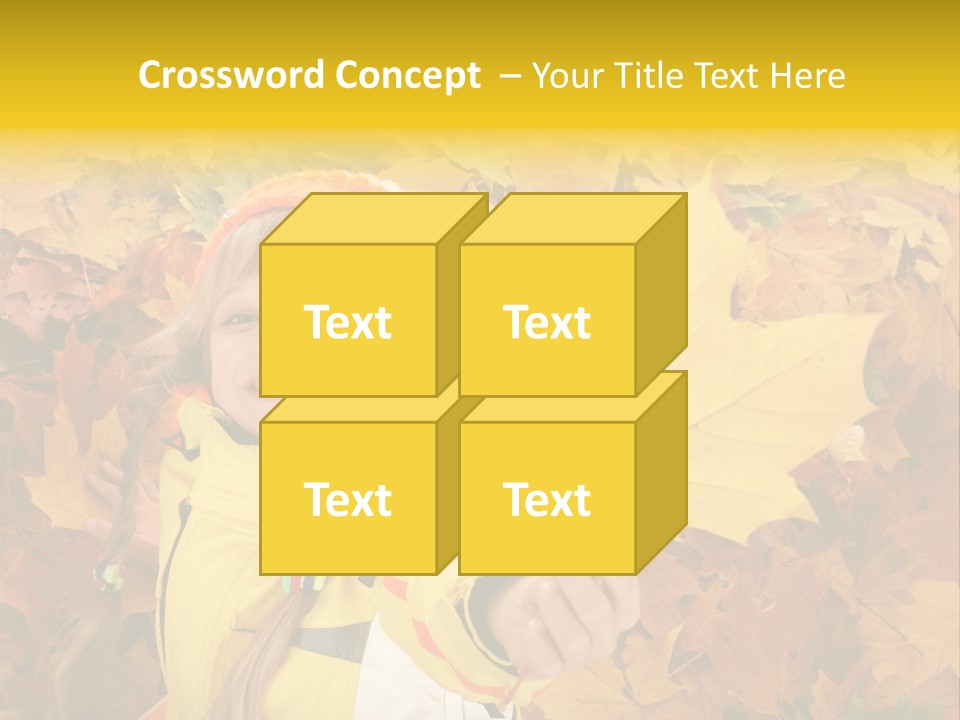 Child Colored Color PowerPoint Template