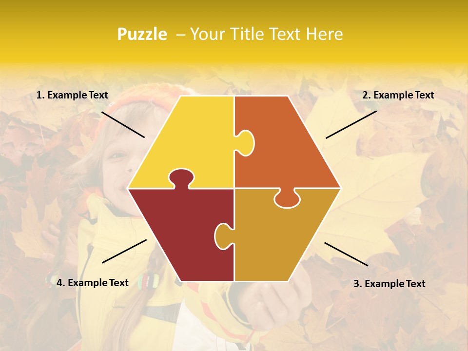 Child Colored Color PowerPoint Template