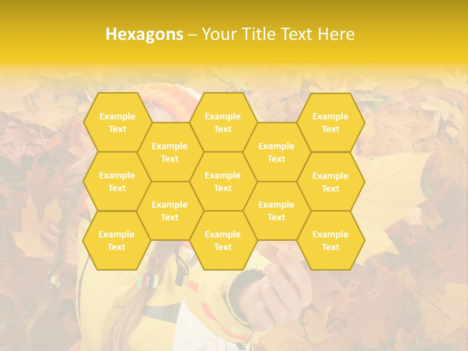 Child Colored Color PowerPoint Template