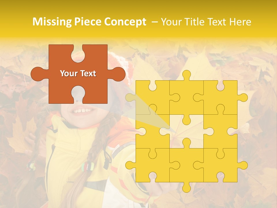 Child Colored Color PowerPoint Template