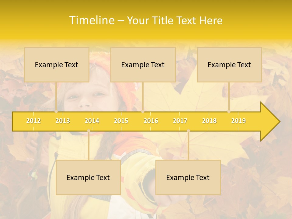 Child Colored Color PowerPoint Template