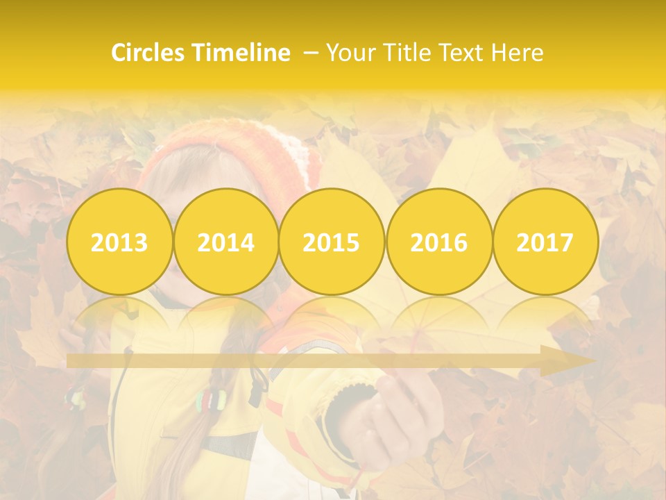 Child Colored Color PowerPoint Template